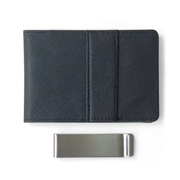 กระเป๋าสตางค์ Money clip สีกรม