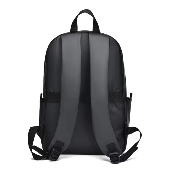 กระเป๋าเป้สีดำผู้ชาย แฟชั่น Backpack - Image 4